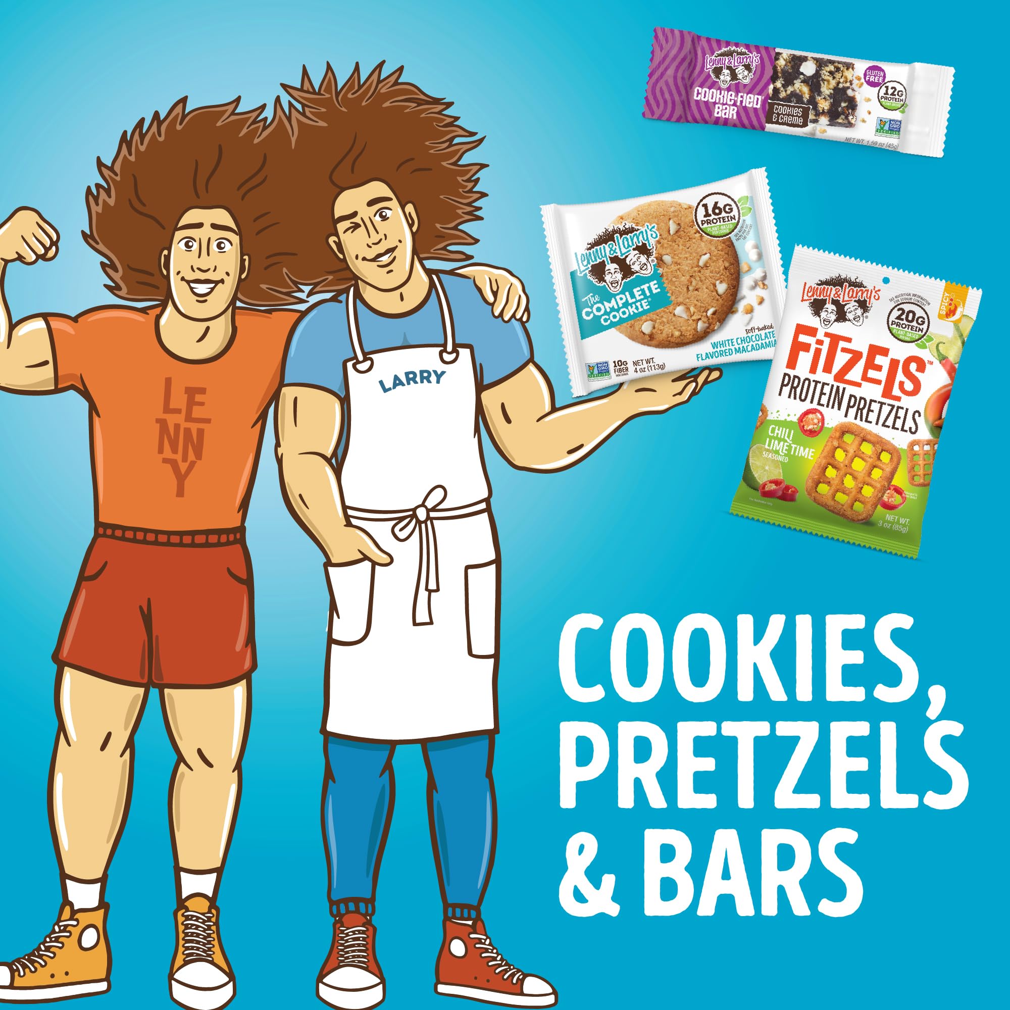 Amazon.com: Lenny & Larry's FITZELS Protein Pretzels (Boujie
